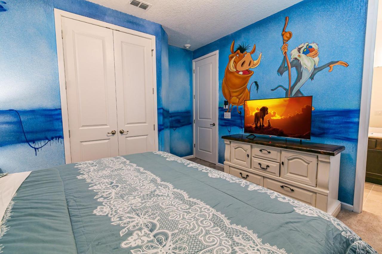 Luxury 12 Bedrooms Pool House 10 Min To Disney4630 คิสซิมมี ภายนอก รูปภาพ